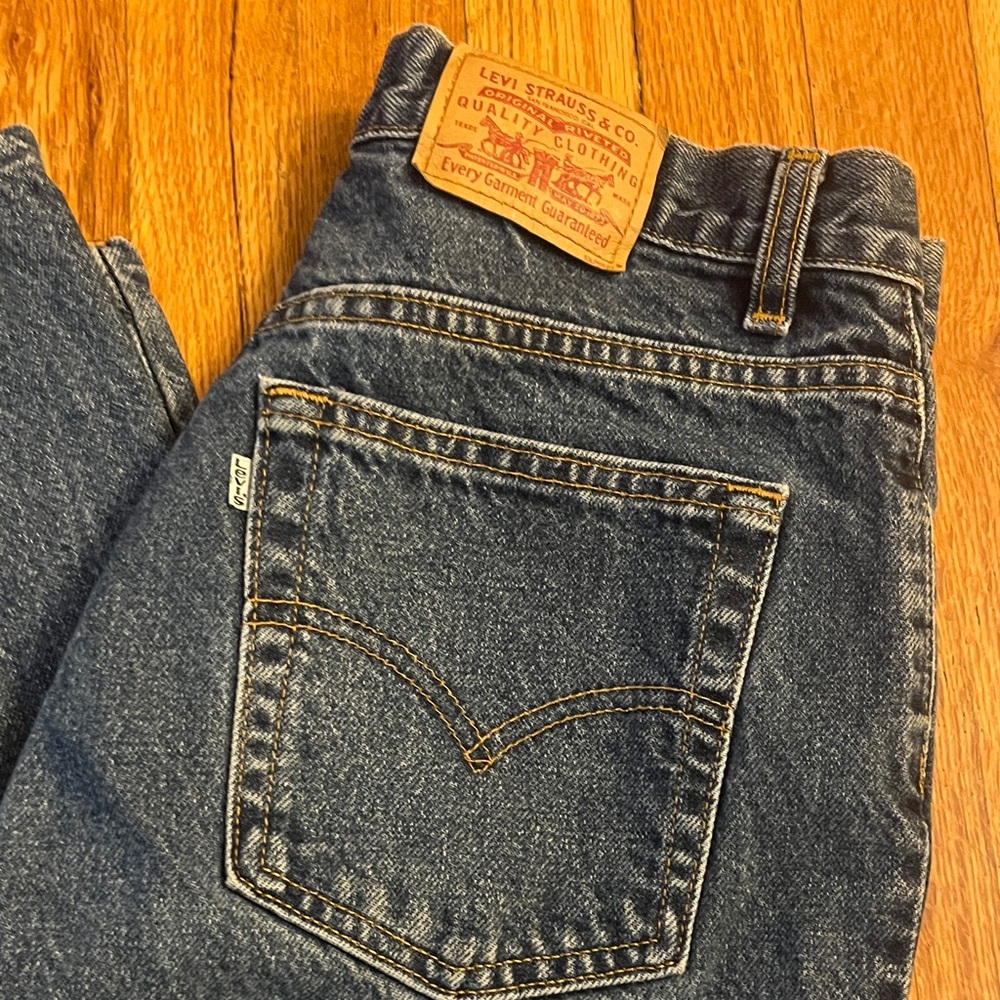 VINTAGE- Levi's Relaxed Fit Denim Jeans - Classic Blue